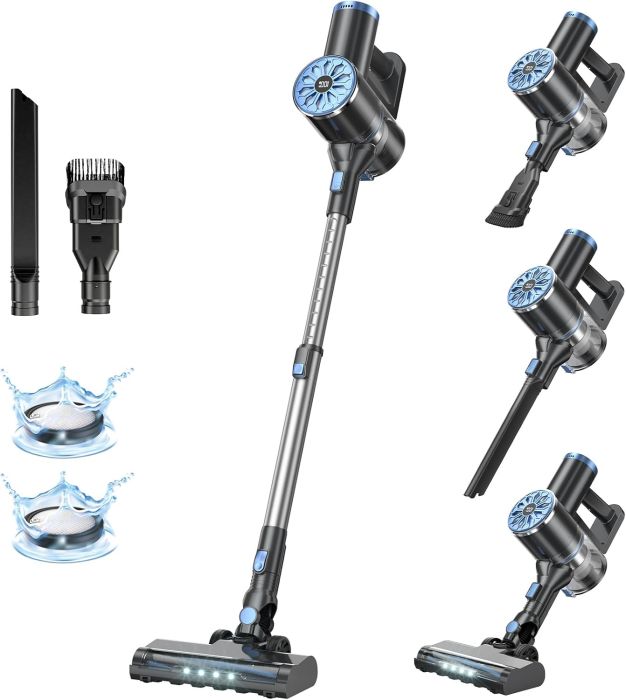 VIPSUN Cordless Vacuum Cleaner — Lightweight Champion with Self-Standing Design